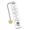 Early Christmas Bookmark Gifst Stocking Stuffers Middle School Stuff Sunflower Bookmark Uplifting Gifts for Women Sunshi