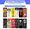 Creanoso Funny Bookmarks for Men 30Pack Party Favors Corporate Giveaway Incentives Gift Pack tocking Stuffers for Men Ad