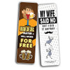 Creanoso Funny Bookmarks for Men 30Pack Party Favors Corporate Giveaway Incentives Gift Pack tocking Stuffers for Men Ad