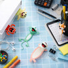 Zonon 14 Pieces 3D Bookmark Funny Animal Cartoon Bookmark Novelty Stationery Birthday Party Favors for Men and Women Hel