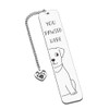 Dog Bookmarks for Women Men Book Lovers Valentines Gifts for Her Him Galentines Day Gifts for Women Friend Friendship Gi