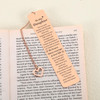Daughter Bookmark Gifts for Daughter Adult Easter Basket Stuffers for Girls Daughters Gifts from Mom Dad Sweet 16 18 Bir