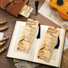 Sayglossy 12 Set Valentines Music Gift Music Themed Party Favor Marching Band Choir Gift Include Bamboo Pen and Beaded B