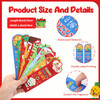 Tenceur 120 Pcs Scented Bookmarks and Smelly Pencils with Cute Toppers Christmas Fun Scratch and Sniff Bookmarks Bulk Xm