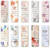 WAVEYU 10 Pieces Bible Verse Magnetic Bookmarks for Women Men Inspirational Scripture Christian Religious Bookmarks for