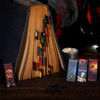 Tenare 30 Pcs Halloween Bookmarks Magnet Bookmarks Scary Magnetic Clip Halloween Assorted Book Markers for Book Teachers