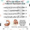 Resurhang 100 Sets Vet Tech Gifts Veterinary Appreciation Pen with Cute Paw Bookmarks Bags for Veterinary Technologist B