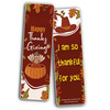 Creanoso Thanksgiving Bookmarks 30Pack Premium Gifts Bookmarks for Bookworm Stocking Stuffers for Men Women Teen Adults