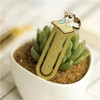 Bookmark 1PC Metal Book Mark Cartoon Cat Bookmark Cute Paper Cilp Reading Kittens Book Mark Stationery School Office Sup