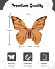 Leather Magnetic Bookmark 3Pcs Butterfly Bookmarks Magnet Bookmark Clips Gift for Women Kids Reading Lovers Teacher Moth