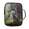 Mumeson 3D Cat Bible Cover for Men and Women Carrying Book Case Fits Most Bible Book Carrier with Pen Storage Lightweigh