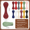 Magnetic Leather Bookmark 12 Pcs Colorful Leather Magnet Book Marks Page Markers Retro Magnet Bookmark Clips Reading Sup