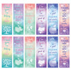 YoeeJob 12pcs Teacher Bookmarks Teachers Appreciation Bookmark Thank You Page Clips Graduation Christmas Gifts Bookmark