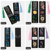 Fumete 50 Pieces Resin Bookmark Holder 59 x 18 Inches Kraft Bookmark Sleeves DIY Bookmarks Display Cards for Wrapping Sm