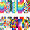 Laminated Book Markers Optical Bookmarks Reading Creative Colored Bookmarks for Teacher Student Kids Classroom School Of