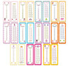 Creanoso Skip Counting Chart Bookmark Cards Princess Theme 6Set X 11 Cards Stocking Stuffers Gifts Book Page Clippers Gi
