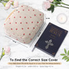 WOBAGMEN Bible Cover Case for WomenLarge Bible Tote Bags Organizer Corduroy Carrying Case for GirlsBible Study Supplies
