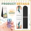 MotiMind 60 Pcs New York Traveling City Magnetic Bookmarks Florida New York Book Marks Book Lovers Gifts USA City Souven