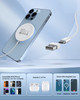 Magnetic Wireless Charger 15w Apple Mag-Safe Charger for iPhone 17 Pro Max/17 Pro/17Air/17/16/15/14/13/12 Series AirPods Series LED Magnet Charging P