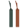 2 Pcs Leather Bookmark Bookmarks with Leather Rope Page Markers Reading Presents for Women Men Book Accessories for Read