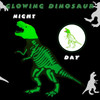 Gersoniel 4 Pcs Animal Bookmarks for Kids Luminous Dinosaur Shark Funny Crocodile Bookmark 3D Cartoon Boys Girls Men Wom