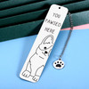 Book Marks for Reading Women Dog Mom Gifts Corgi Gifts for Corgi Lovers Back to School Supplies for Teen Girls Boys Book