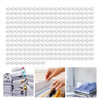 Cute Paper Clip Heart Shaped Paper Clips 250Pcs Rose Gold Heart Shape Paperclips Durably Plastic Covered Wire Cute Bookm
