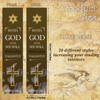 60 Pieces Bible Verses Bookmarks with Crucifix Christian Scripture Book Marker Religious Prayer Biblical Inspirational Q
