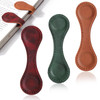 Palksky Magnetic Bookmarks 3PCS Genuine Leather Bookmark Vintage Book Mark for Women DoubleSided Magnetic Page Markers L