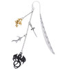 Berirexrion Fantasy Fourth Wing Bookmarks Dragon Sword Bookmark Gifts Reading Men Book Lovers Cool Merch Metal Page Mark