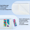 6Pcs Magnetic Bookmark Geometry Magnet Page Marker Magnetic Page Clip Creative Colored Bookmark Assorted Bookmark Set fo