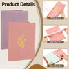 Humyoun 6 Pack Book Covers Stretchable Reusable Aesthetic Jumbo Book Cover Protector with Bookmarks for Paperbacks Hardc
