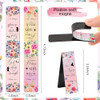 Berirexrion Bible Verse Magnetic Bookmarks 30 PCs Christian Inspirational Floral Bookmark Reading Women Kids Catholic Re