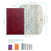 WOBAGMEN Bible Cover Case for WomenLarge Quilted Bible Bag with Study SuppliesStylish Church Bag Bible Journaling KitMot