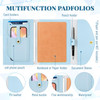 Notebook Fusion Cover Blue Business Notebook Organizer Refillable Notebook Case Leather Notebook Cover A5 Office Organiz