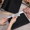 CRASPIRE 787 x 165 Velvet Book Cloth for Book Binding Black Fabric Surface Paper Backed Bookcover A3A8 Notebook Wraps Bo