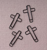 SOWAKA 30 Pcs Cross Bookmarks Metal 34 x 23 cm Bible Small Cute Paper Clips Supplies for Students Journaling Notebook Do