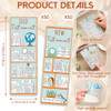 100 Pcs Books of The Bible Bookmarks Bible Book Tracker Old and New Testament Reading Page Markers Christian Scripture S