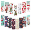 MWOOT 30Pcs Christmas Magnetic Bookmarks Snowman Magnet Reading Book Marks Set DoubleSided Cute Page Clips Book Markers
