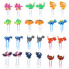yueton 24PCS Dinosaur Shaped Paper Clips Cute Animal Small Paperclips Metal Bookmark Clips File Note Clips Book Markers