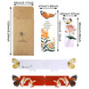 Honbay 28PCS Cute Butterfly Bookmark Paper Butterfly Book Page Markers for Students Reading Present Office Stationery or