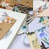 Honbay 28PCS Cute Butterfly Bookmark Paper Butterfly Book Page Markers for Students Reading Present Office Stationery or
