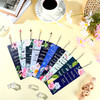 Tenare 20 Pieces Bible Verses Bookmark with Cross Pendants Christian Inspirational Scripture Book Marks Motivational Pos