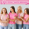 Kosiz 120 Pcs Breast Cancer Awareness Bookmarks Bulk Pink Ribbon Awareness Bookmarks Gifts Hope Faith Inspiring Strength