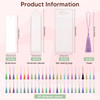 50 Sets Sublimation Blank Bookmarks with Clear Bookmark Sleeves Tassels and SelfSealing Bags Heat Transfer Metal Aluminu