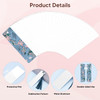 50 Sets Sublimation Blank Bookmarks with Clear Bookmark Sleeves Tassels and SelfSealing Bags Heat Transfer Metal Aluminu