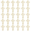Penta Angel Cross Shape Paper Clip Book Page Mark 30Pcs Small Metal Bible Christian Page Markers Journaling Paperclips f