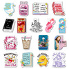 Skyygemm 18 Pcs Funny Magnetic Bookmarks Magnet Bookmarks Fun Cute for Reading Bookworm Booklover Women Work Adults Trav