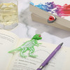2 Pieces Shark Bookmark for Kids Boys Dinosaur Giant Cool Childrens 3D Luminous Cartoon Animal Bookmark School SuppliesD