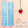 Outus 12 Set Teacher Bookmark for Women Teacher Appreciation Thank You Gifts from Students Back to School Gifts Reading